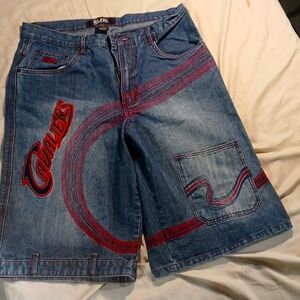 UNK Denim Cleveland Cavaliers shorts